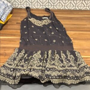 Silk free people top